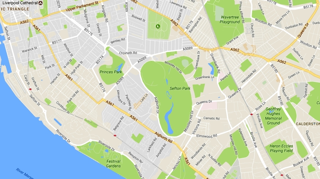 sefton park map